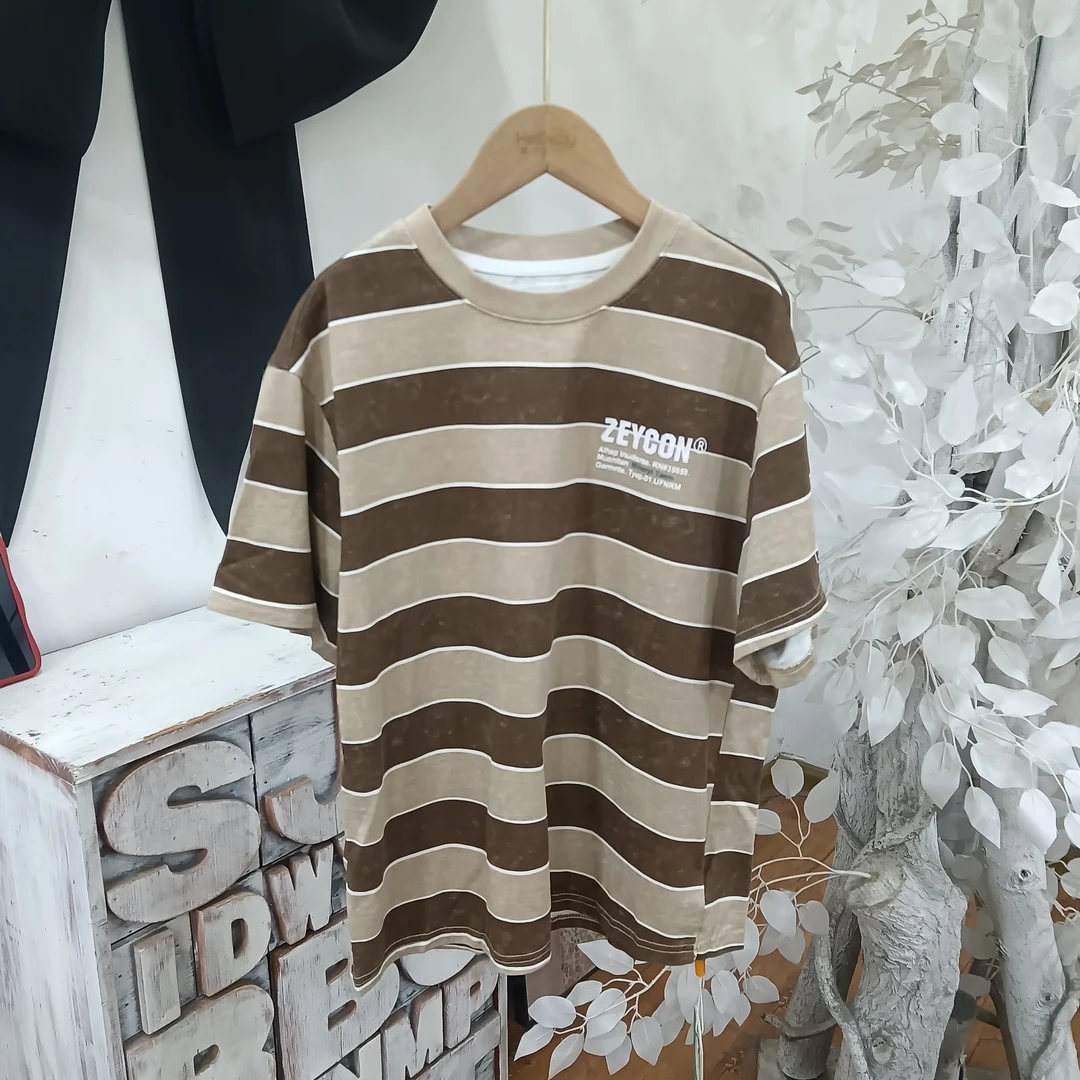 W354咖色短袖上衣/嘿小宝