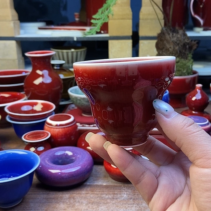 陶瓷景德镇名陶坊原矿郎红