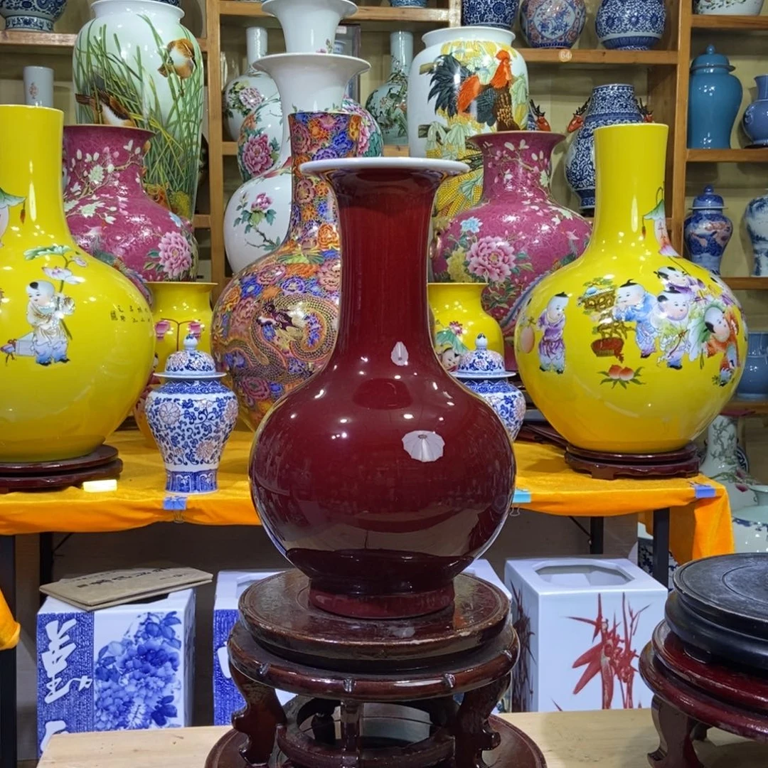 瓶景德镇陶瓷花瓶摆件