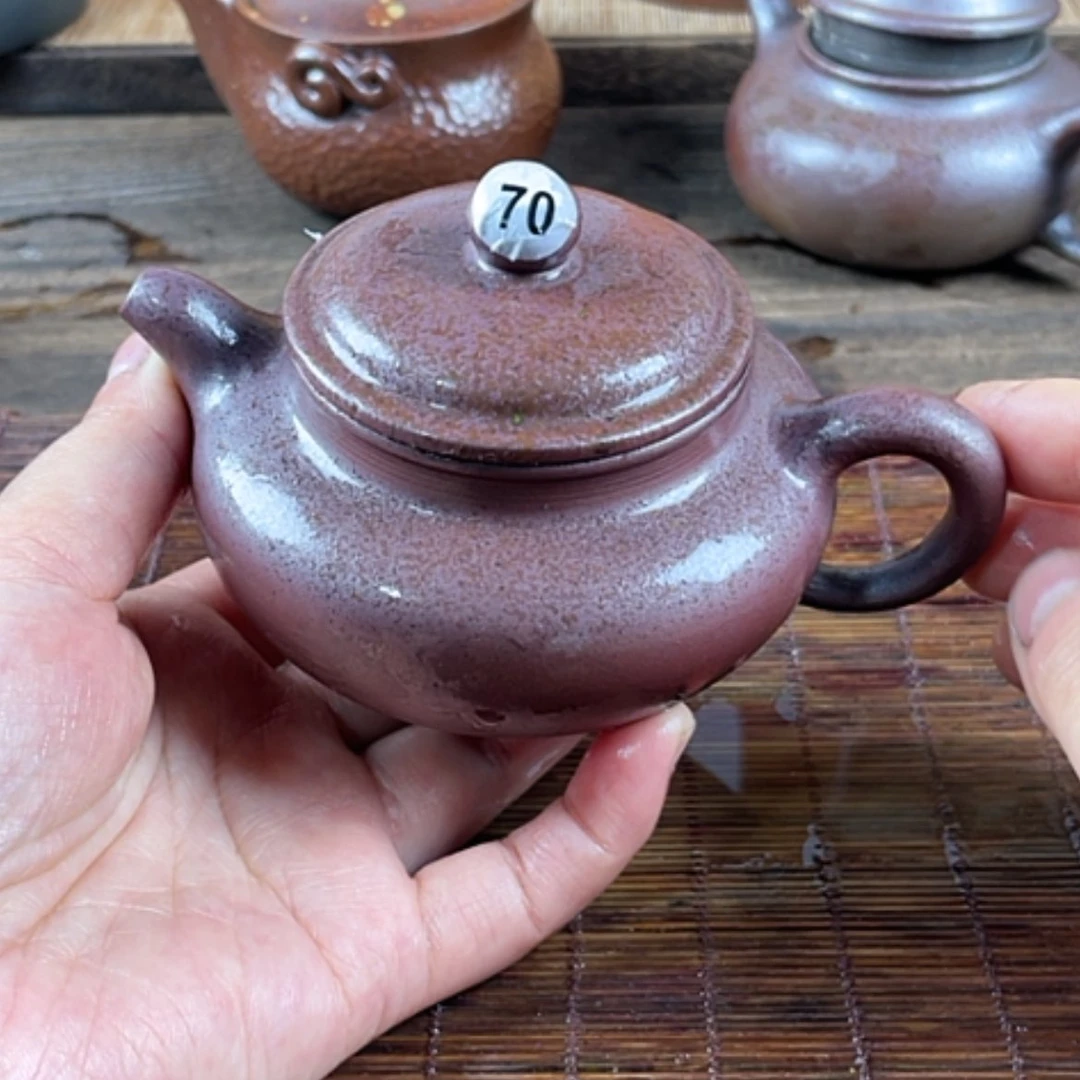 【闪购商品】柴烧茶壶200毫升左右微瑕