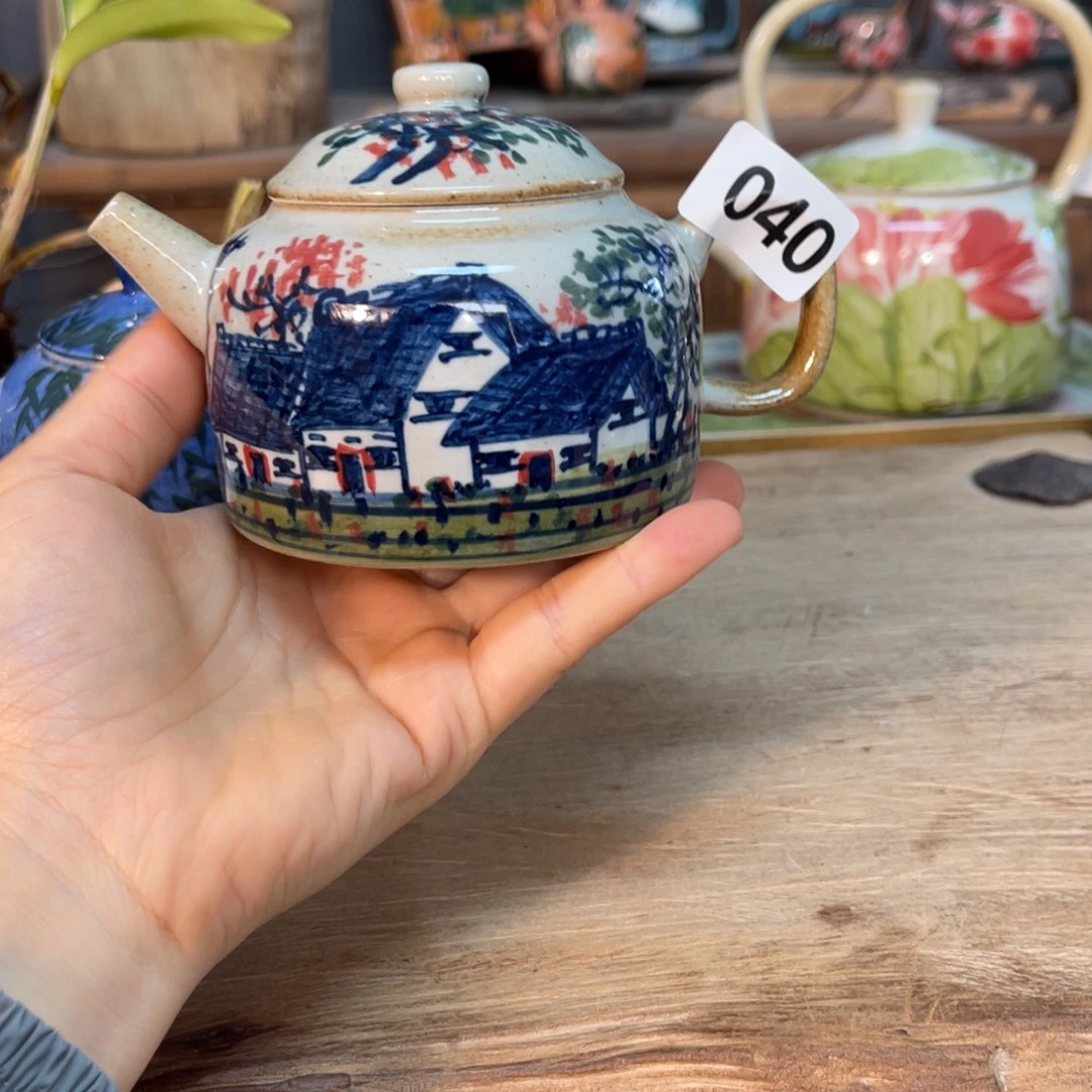 壶素浅陶瓷手工茶器