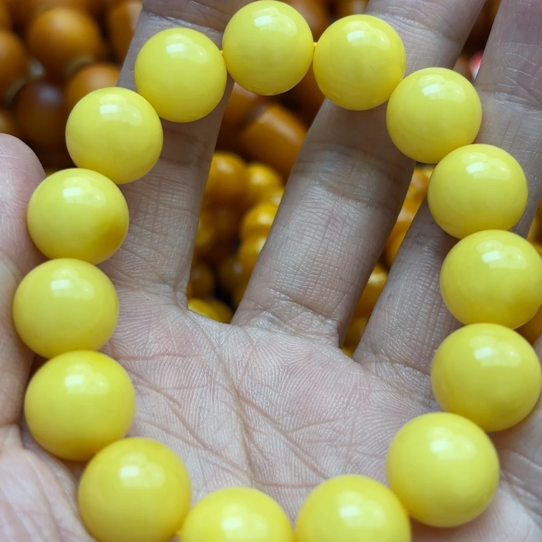 琥珀手链未镶嵌蜜蜡