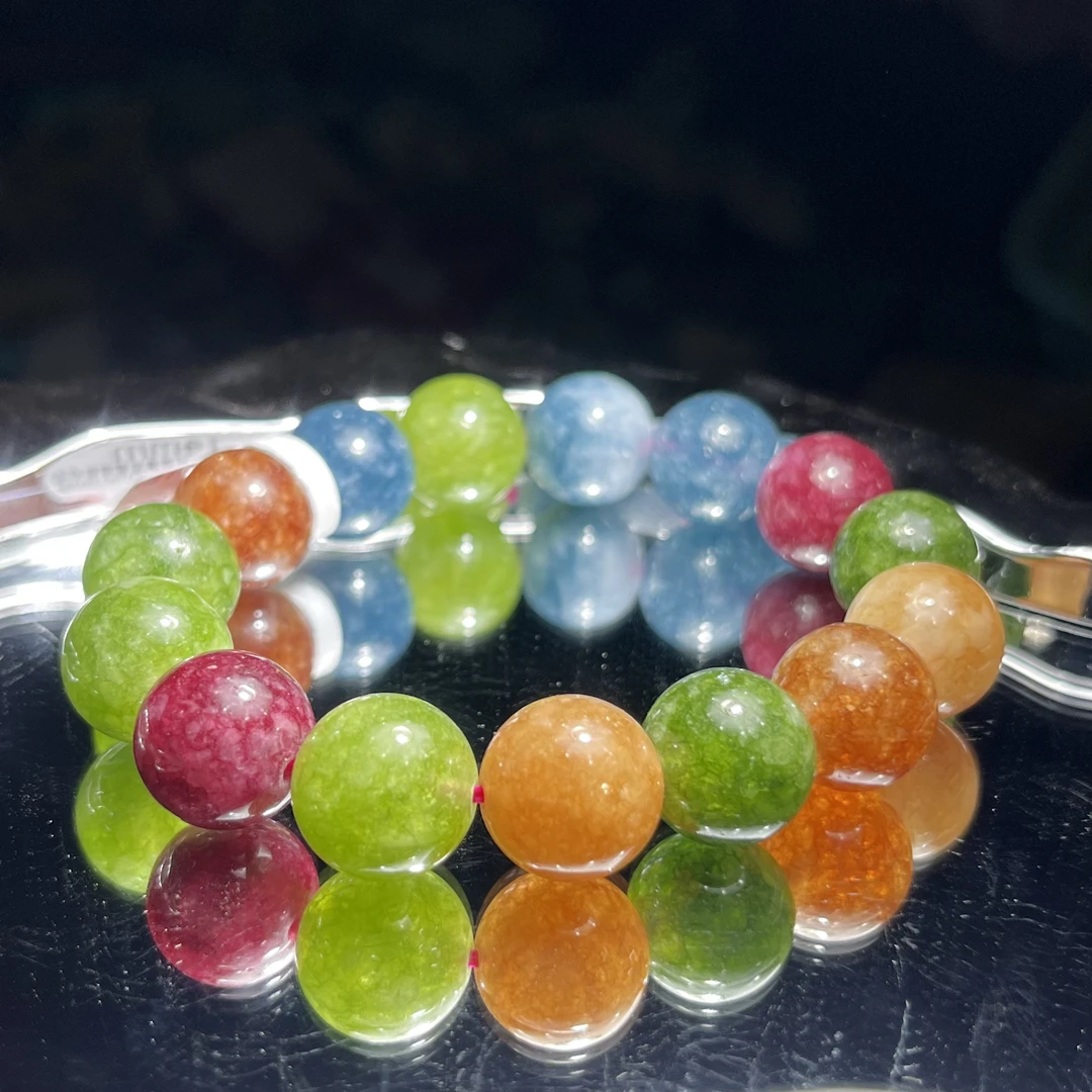 329卡14彩色单圈手串