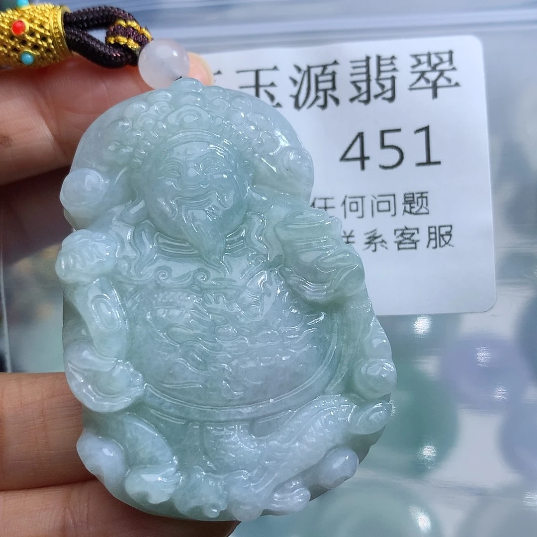 翡翠未镶嵌颈饰451