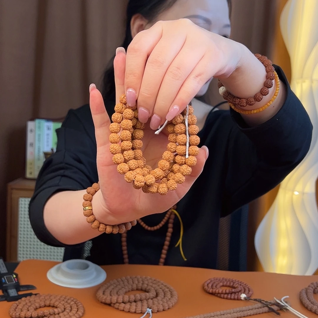 金刚菩提吊坠9mm小金刚梅花108脖挂