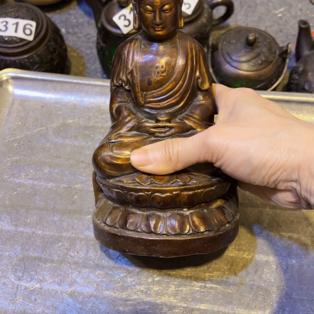 黄铜摆件，文房摆件