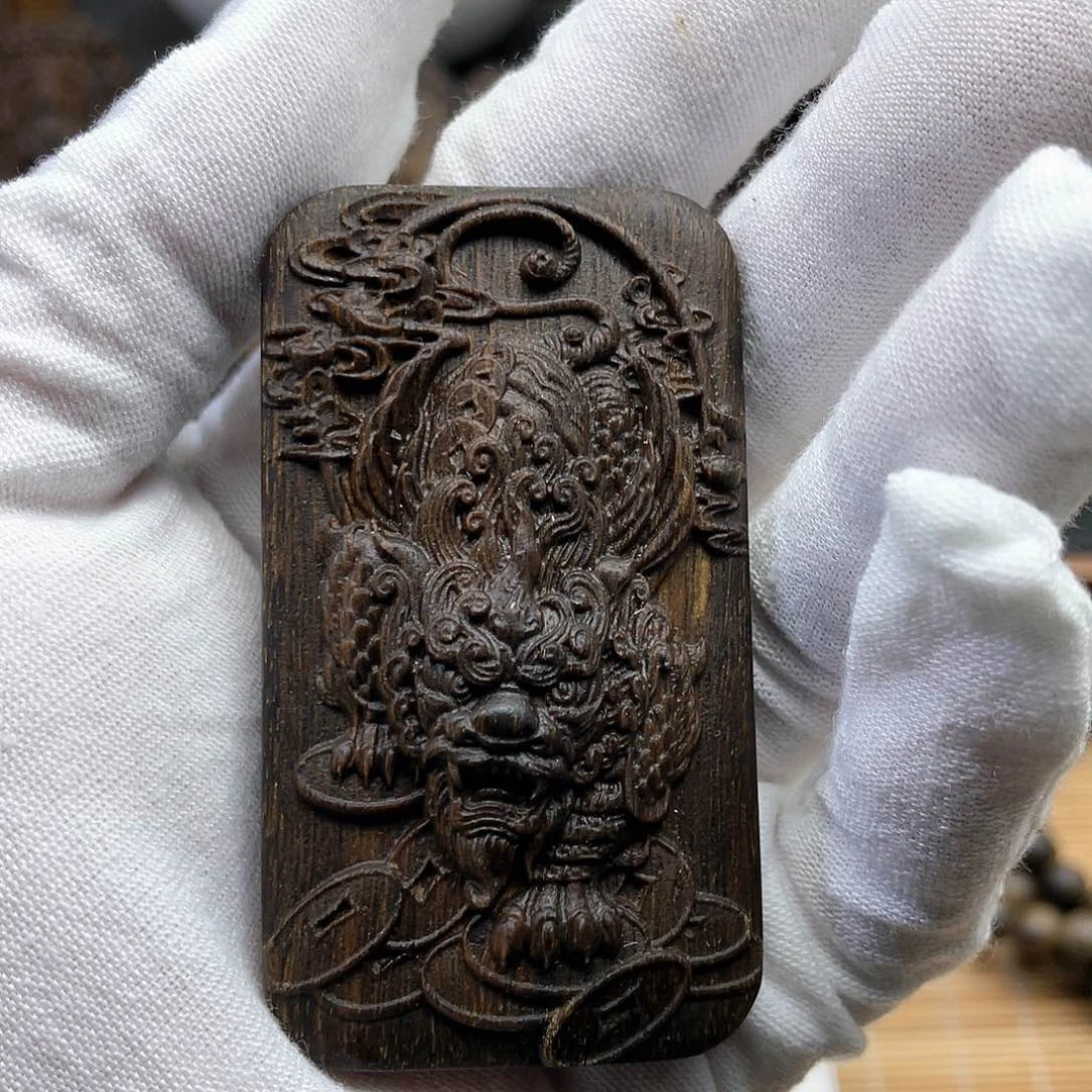 沉香木吊坠福*来文莱沉香