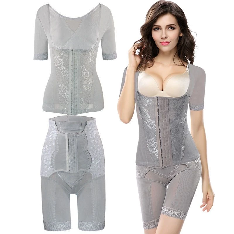 正品两件套美体内衣身材管理器套装吊带/背心