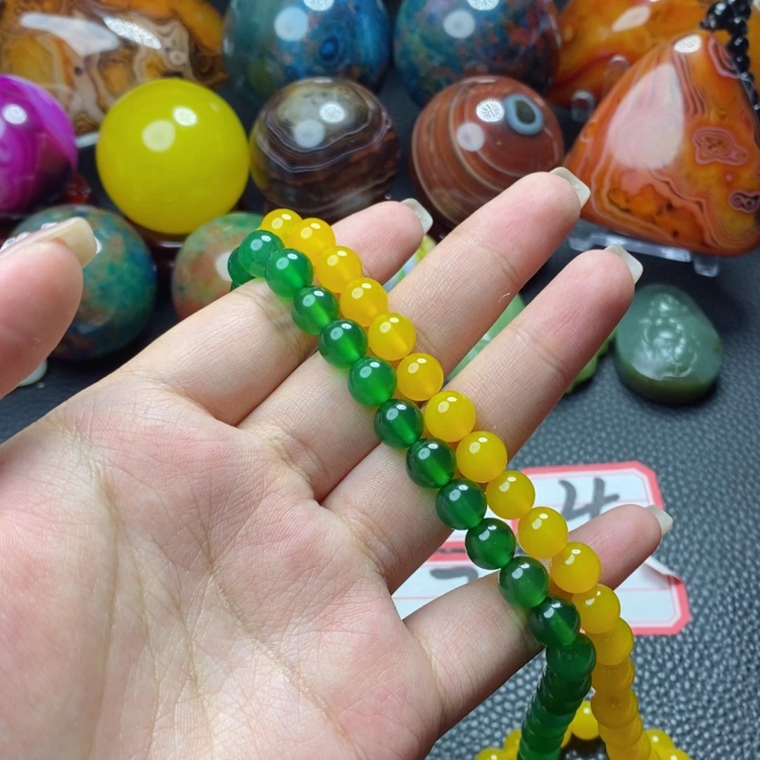玛瑙/玉髓颈饰未镶嵌嘉****材