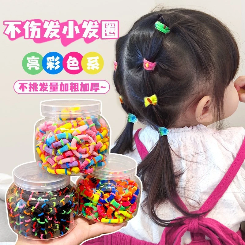 2025新款儿童皮筋可爱女童宝宝啾啾扎头发不伤发弹性好头绳橡皮筋