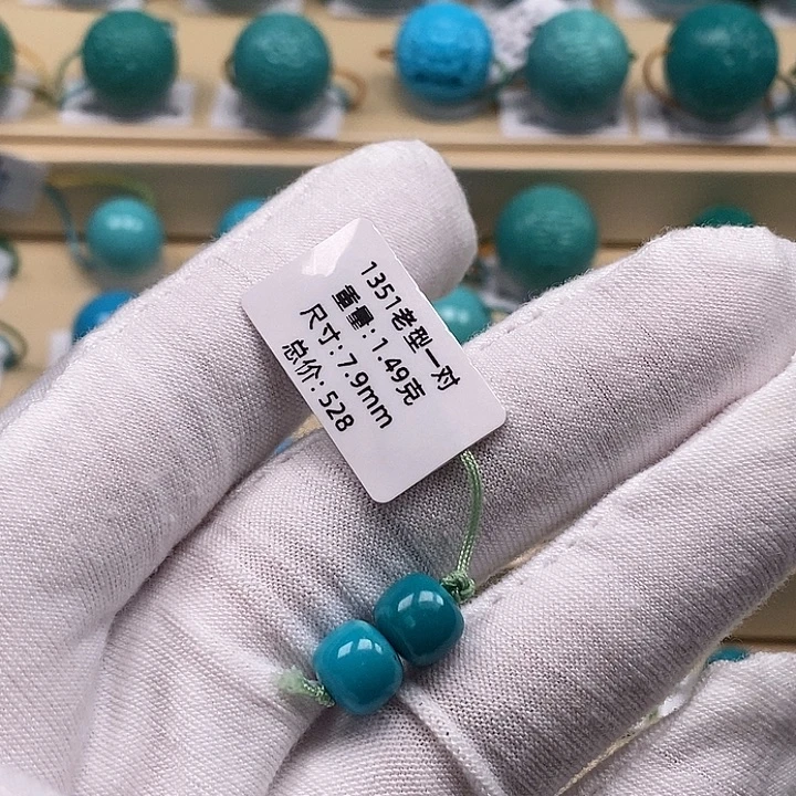 绿松石未镶嵌颈饰