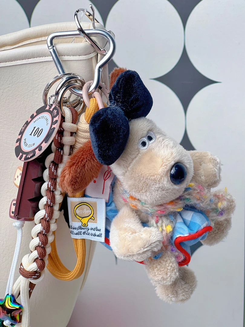 miu系毛绒diy包包挂件