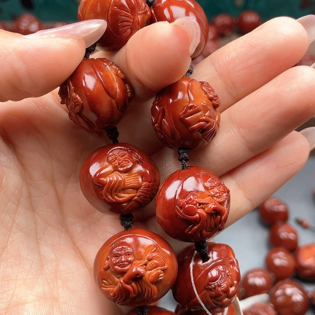 橄榄核手串十八罗汉