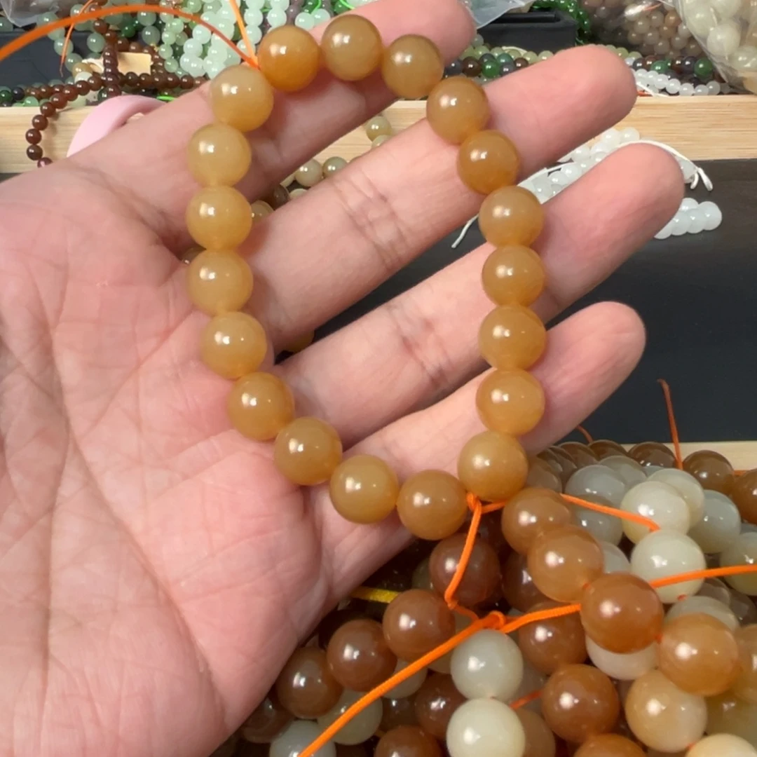 未镶嵌手链和田玉（糖玉）