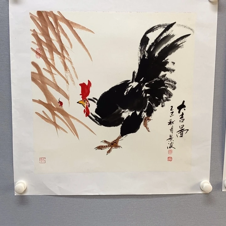国画亲笔手绘原创