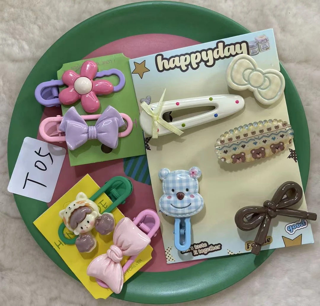 T05  边夹鸭嘴夹BB夹仙女风森系发夹夹子刘海夹发卡甜美