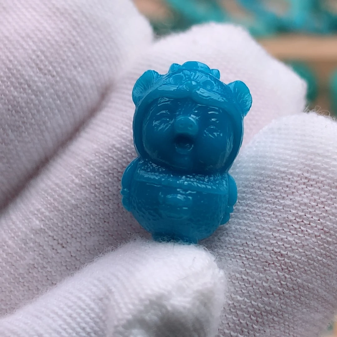 未镶嵌绿松石珠宝奇石