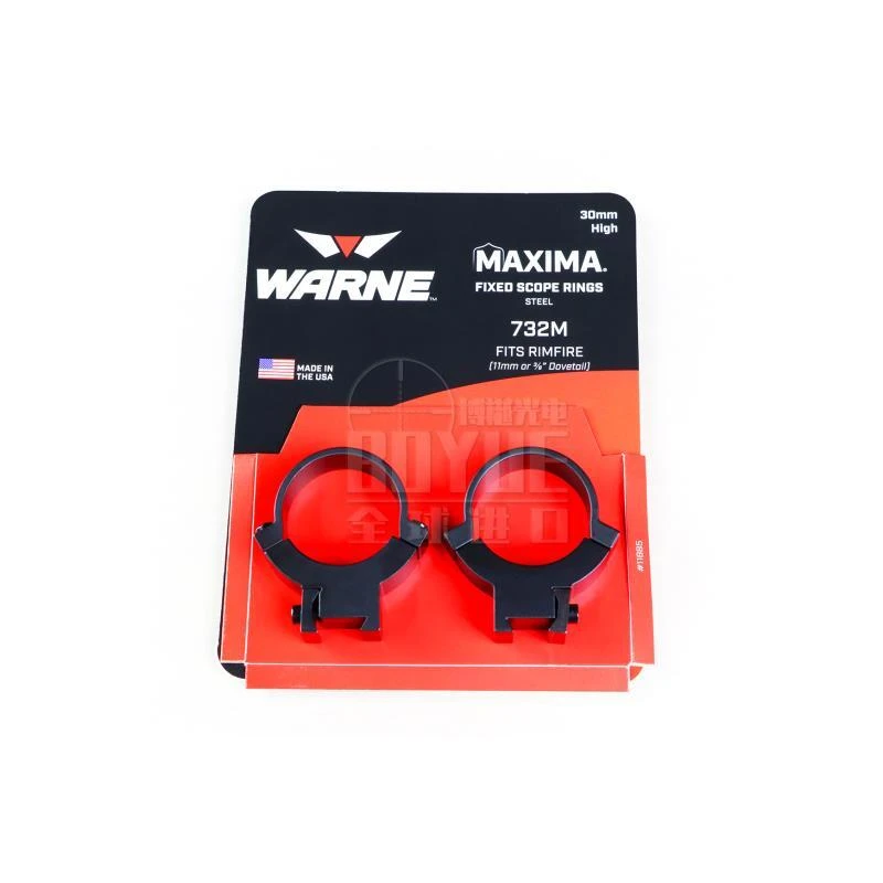 美国原装进口沃恩WARNE 732M 30mm光学倍镜夹具