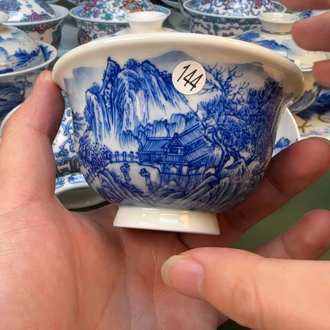 景德镇手工手绘茶具144