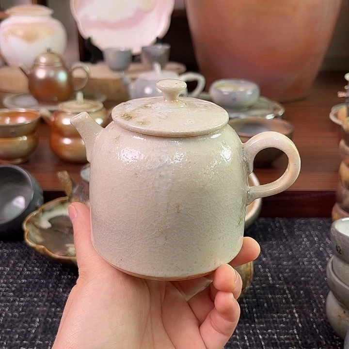 志野烧220毫升精品壶