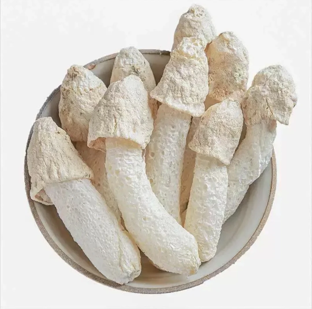 【嫩菇蕾】露思同款竹荪未开伞短裙干货新货食用菌煲汤鲜香特产