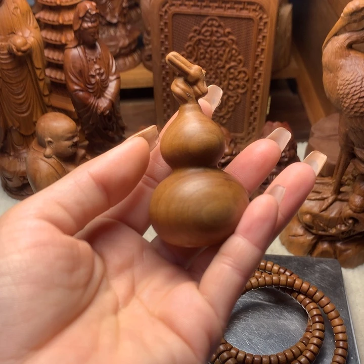 檀香木其他老山檀香手把件