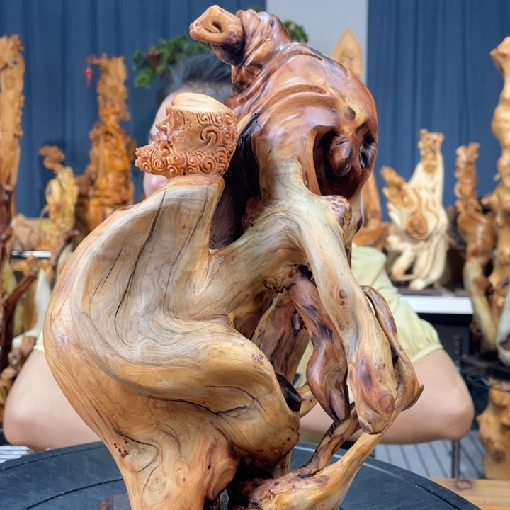 柏木（崖柏）随型摆件