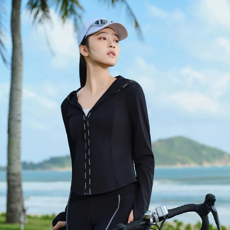 风感波粒2024夏季新款女短款线上款防晒服B405