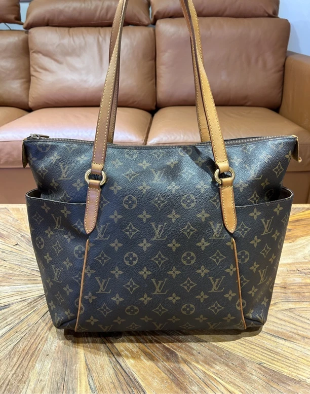 95新 LouisVuitton/路易威登 老花奶瓶包大号 经典百搭