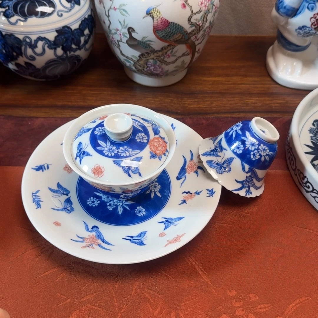 陶摆件手工手绘景德镇陶瓷