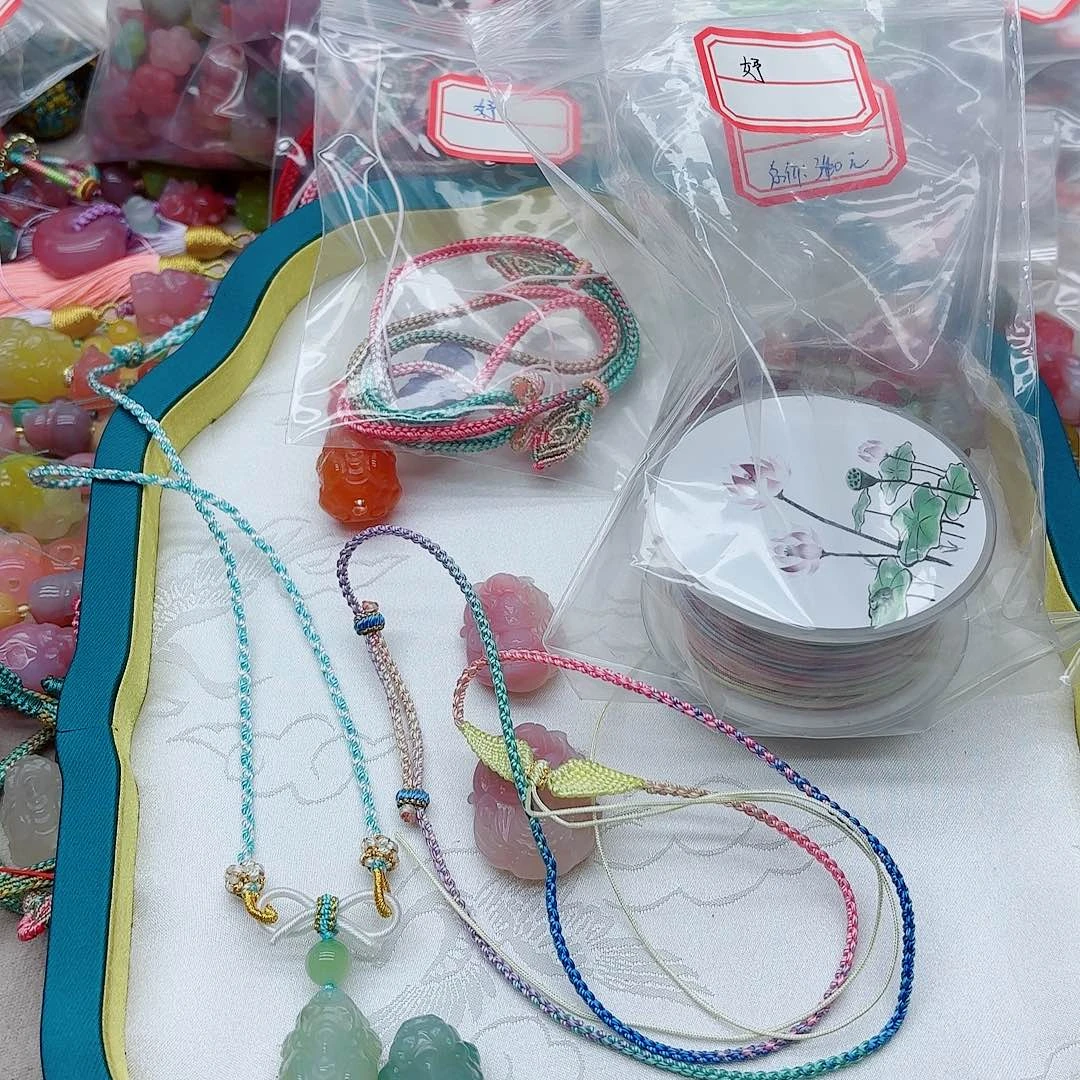 玛瑙/玉髓手链未镶嵌?*盐源16