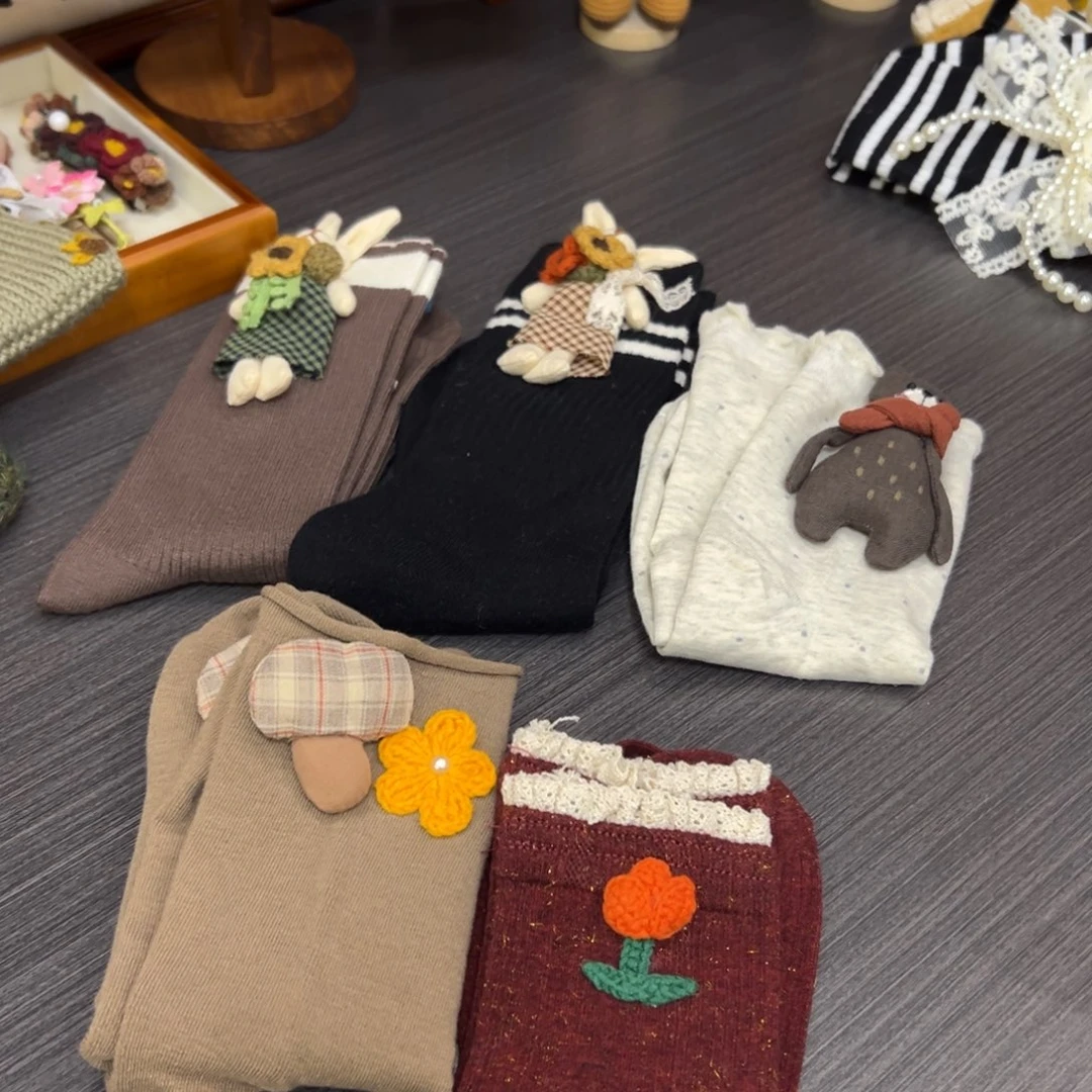 毛绒钩织刺绣手工包包玩偶居家用品