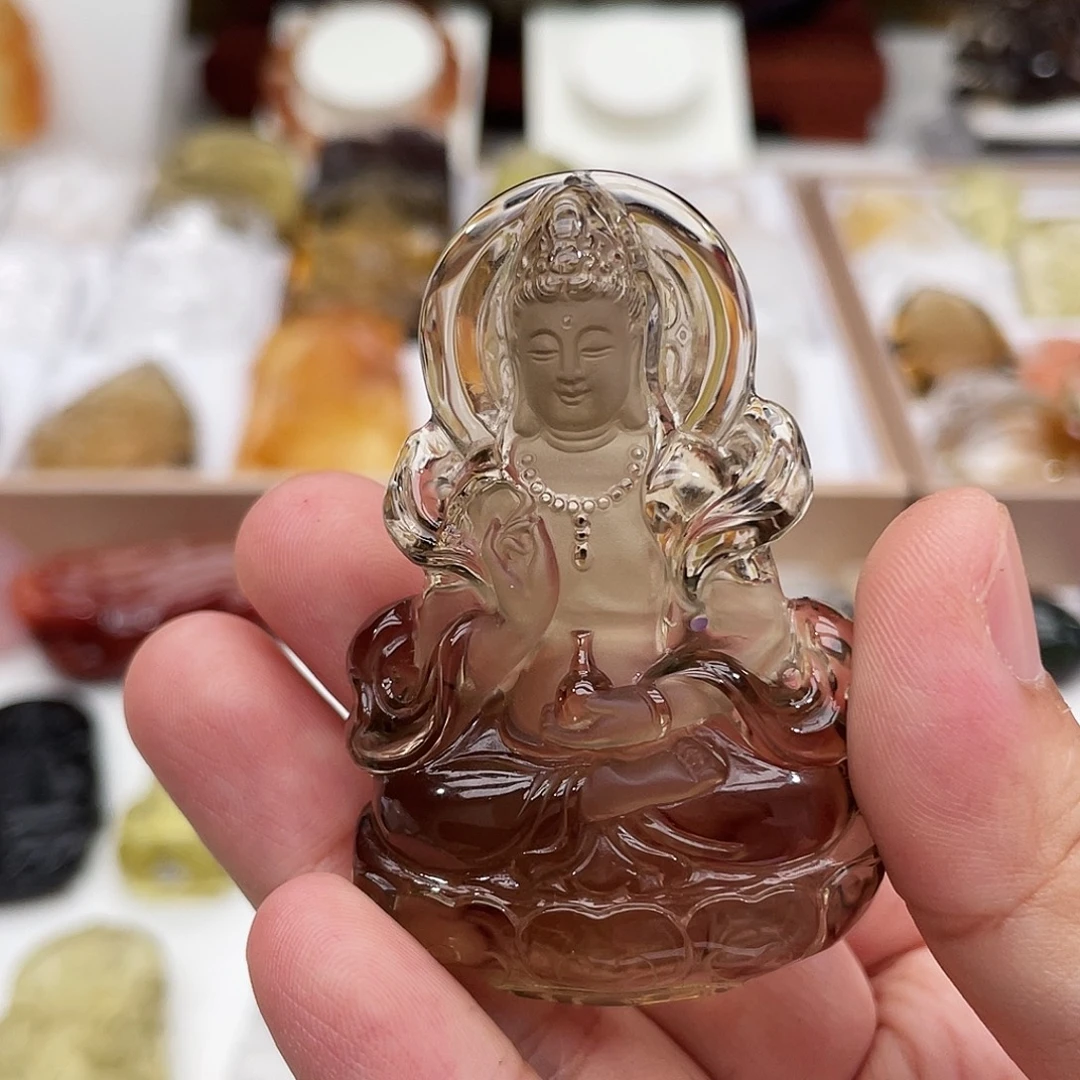 清***儿未镶嵌吊坠(赠链)水晶定制