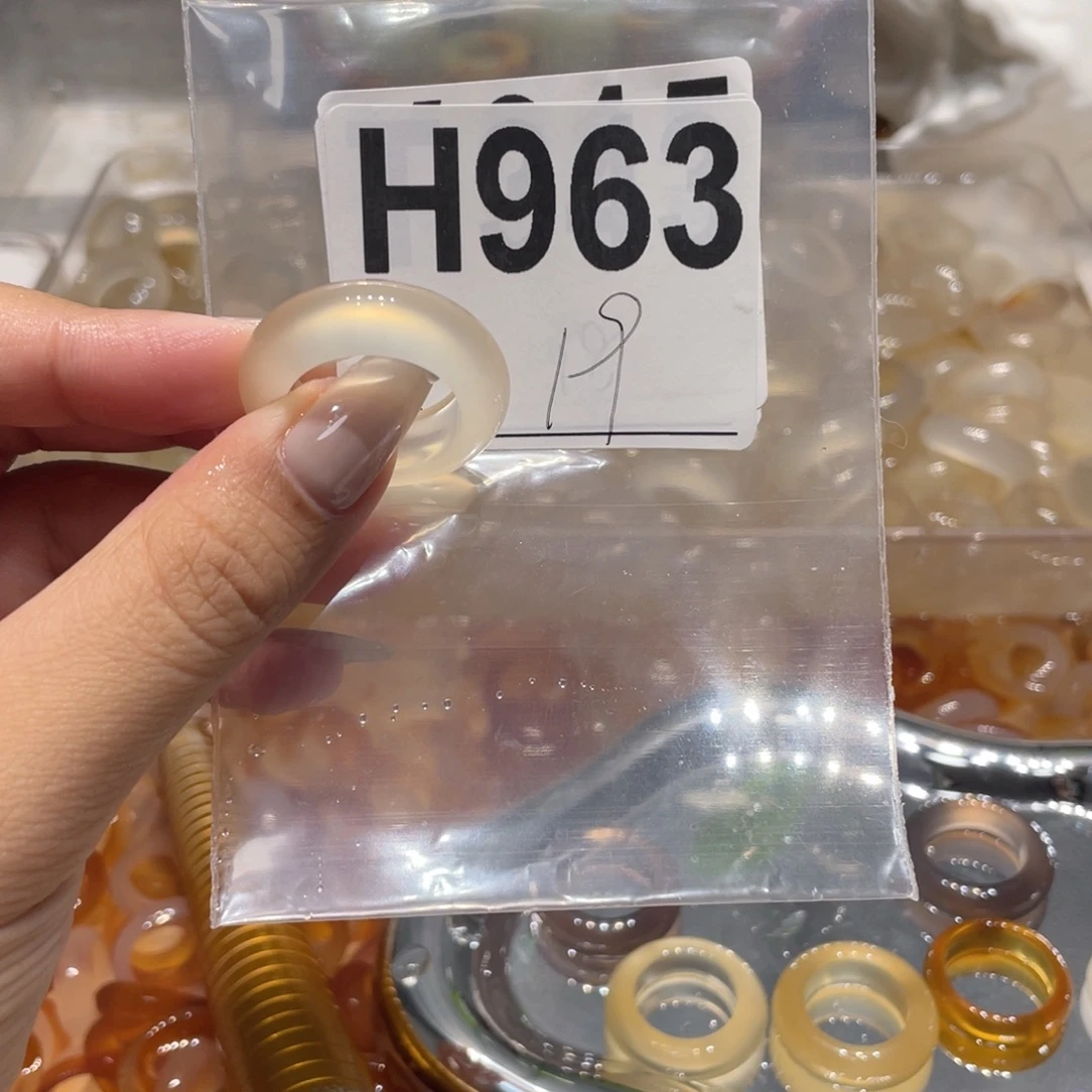 玛瑙/玉髓未镶嵌戒指963