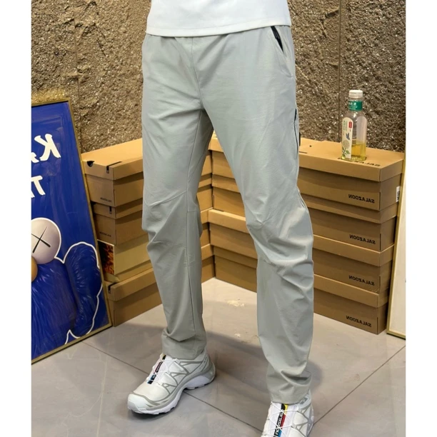 迪家同款夏季凉感冰丝商务弹力通勤软壳休闲百搭西裤