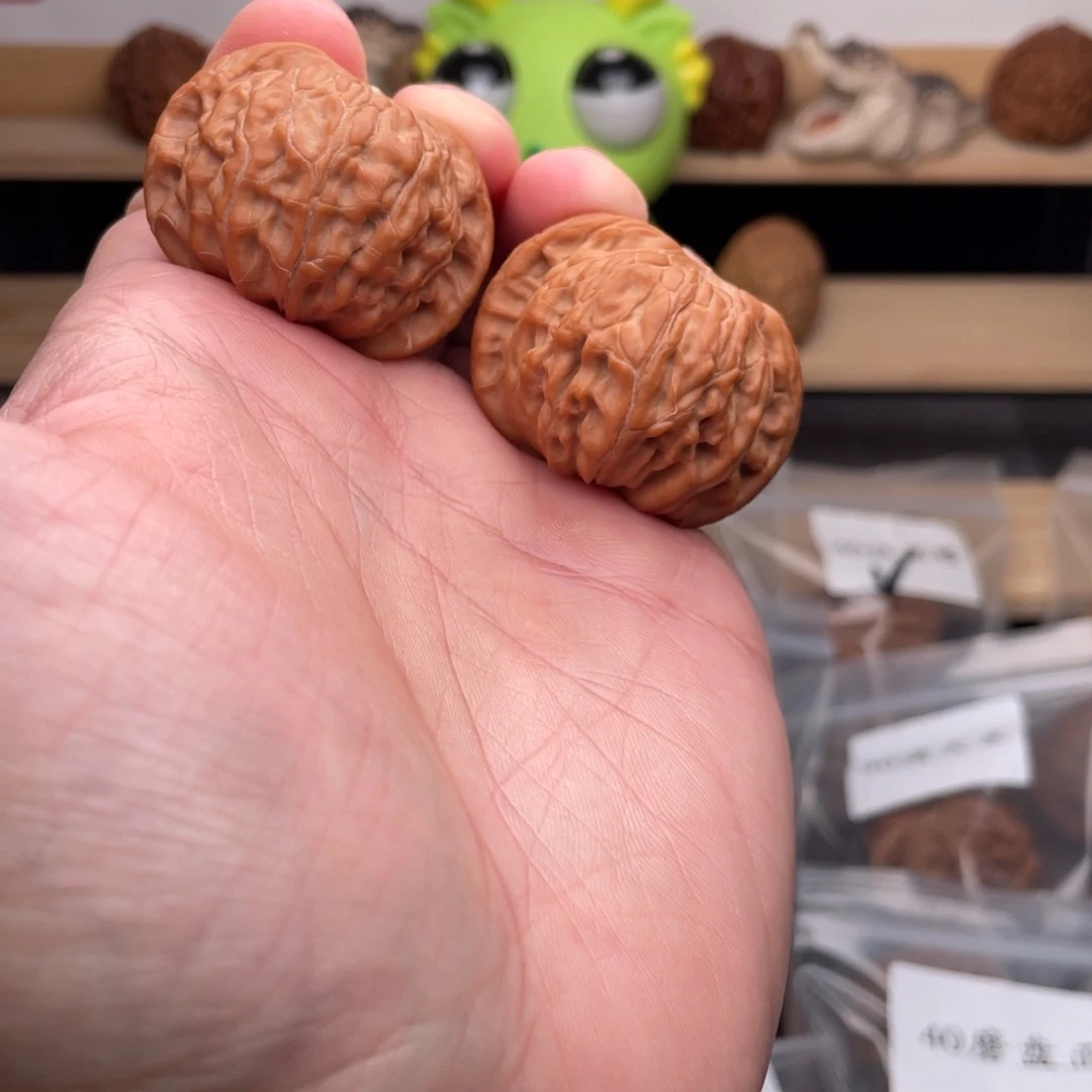 文玩核桃把件G*.39尺全品山地磨盘