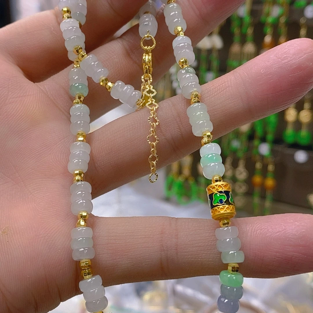 翡翠合金耳饰翡翠