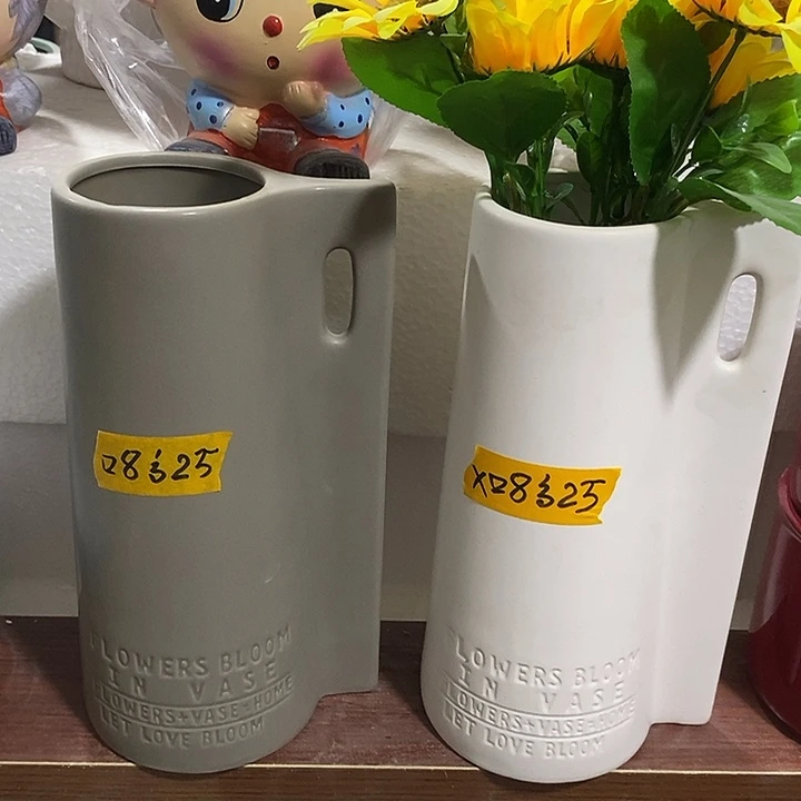 摆件水培陶盆无孔 瑕疵介意勿拍