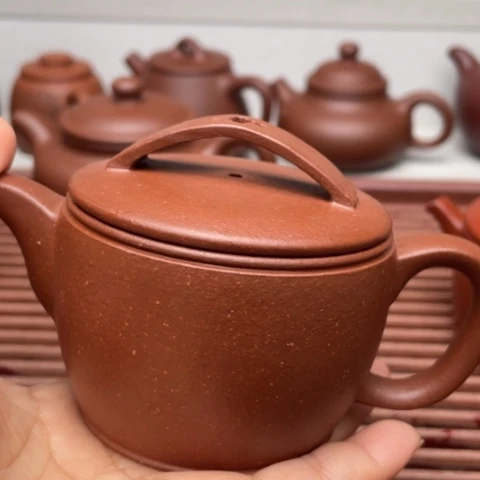紫砂茶壶浮**日紫砂壶全手工微瑕不退不换