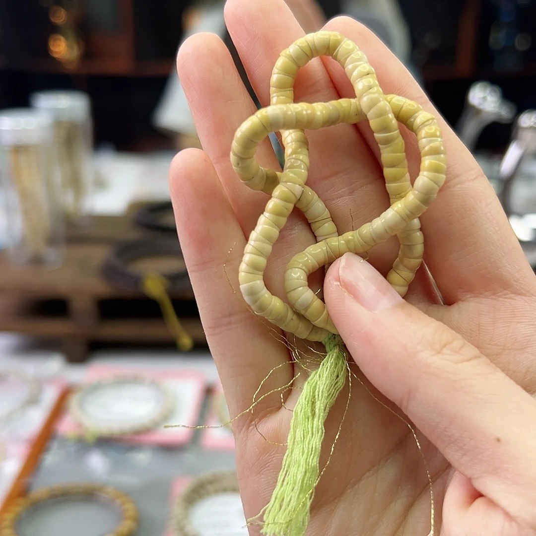 吊坠星月菩提Ll.5大肠 骨瓷白 无星款