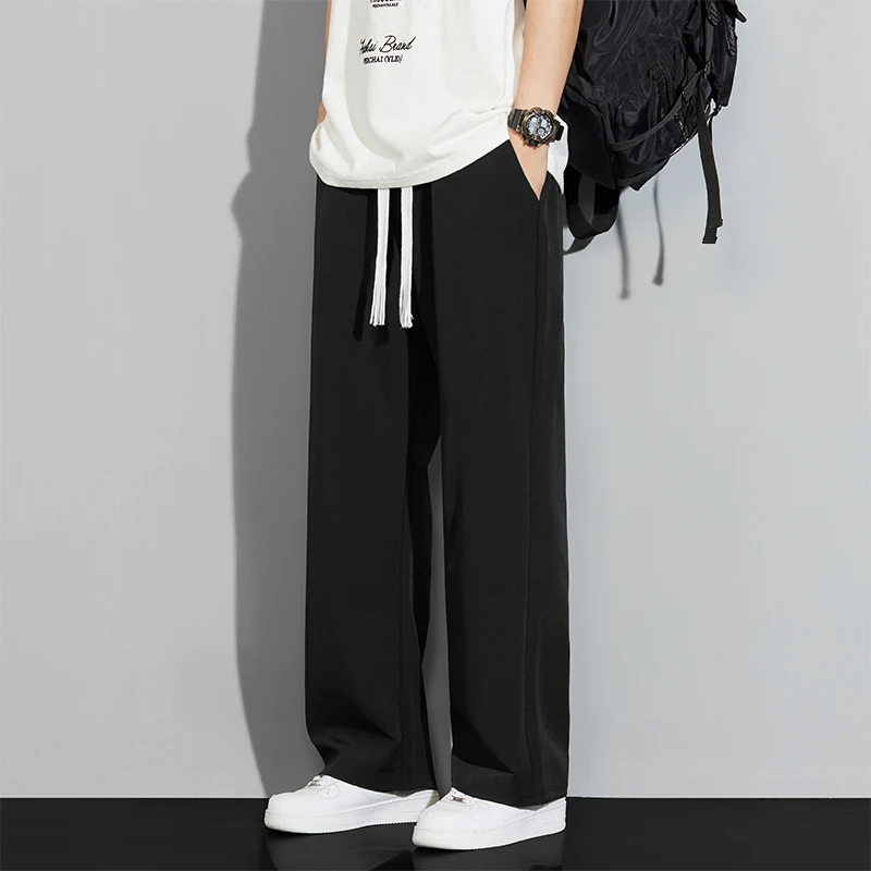 2025年夏季秋季男女同款新款休闲冰丝裤