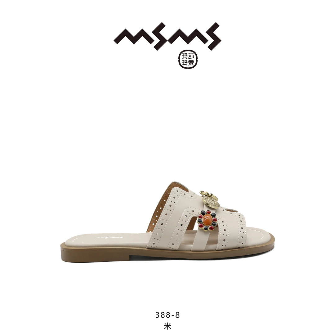 【玛莎玛索】388-8夏季新款时尚休闲百搭平底女款拖鞋