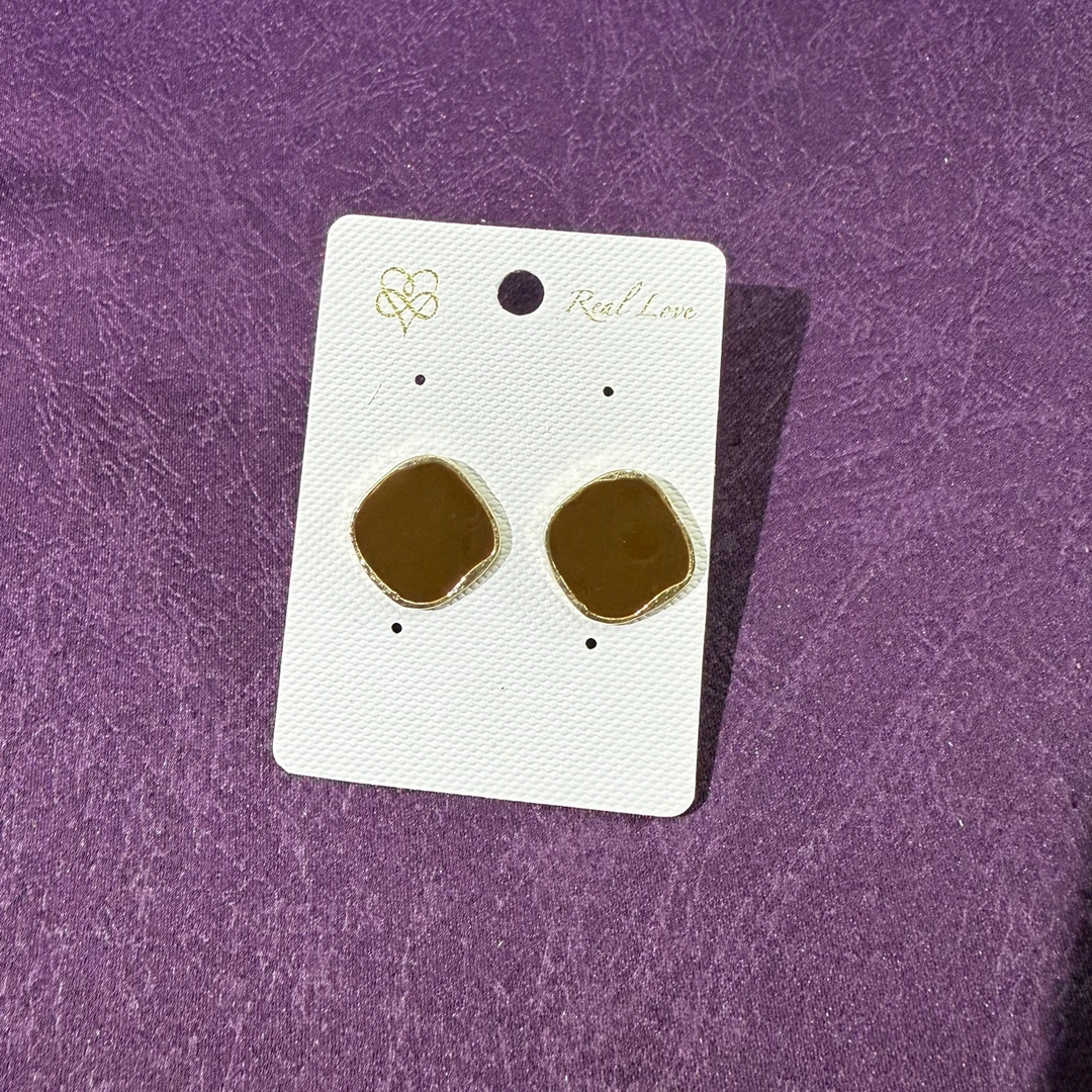 钛钢锆石耳饰 几何形日韩女中国风银色耳环法式百搭饰品个性时尚