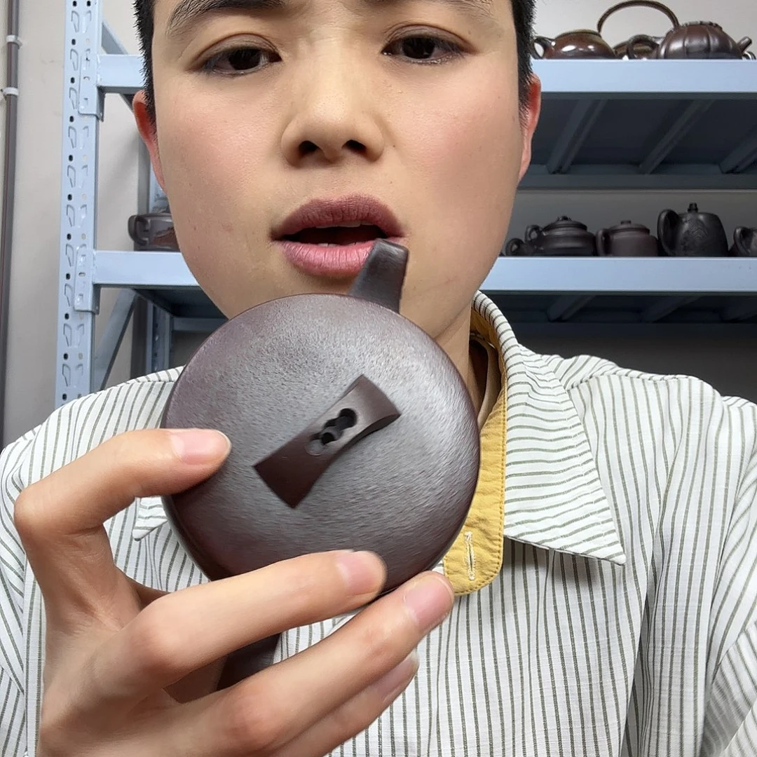茶壶紫砂民间手艺人全手工制作