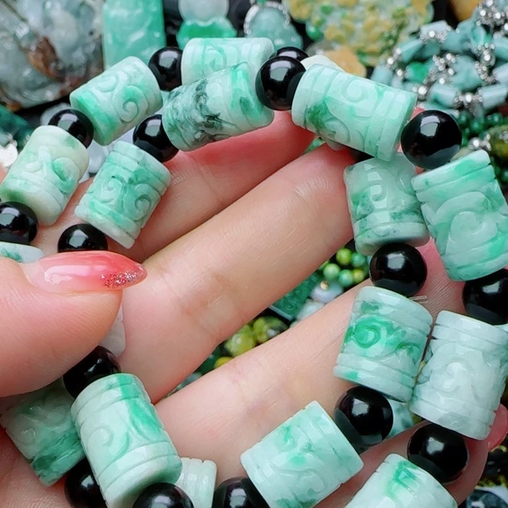 翡翠未镶嵌颈饰天然A货11多样性发货只发一个