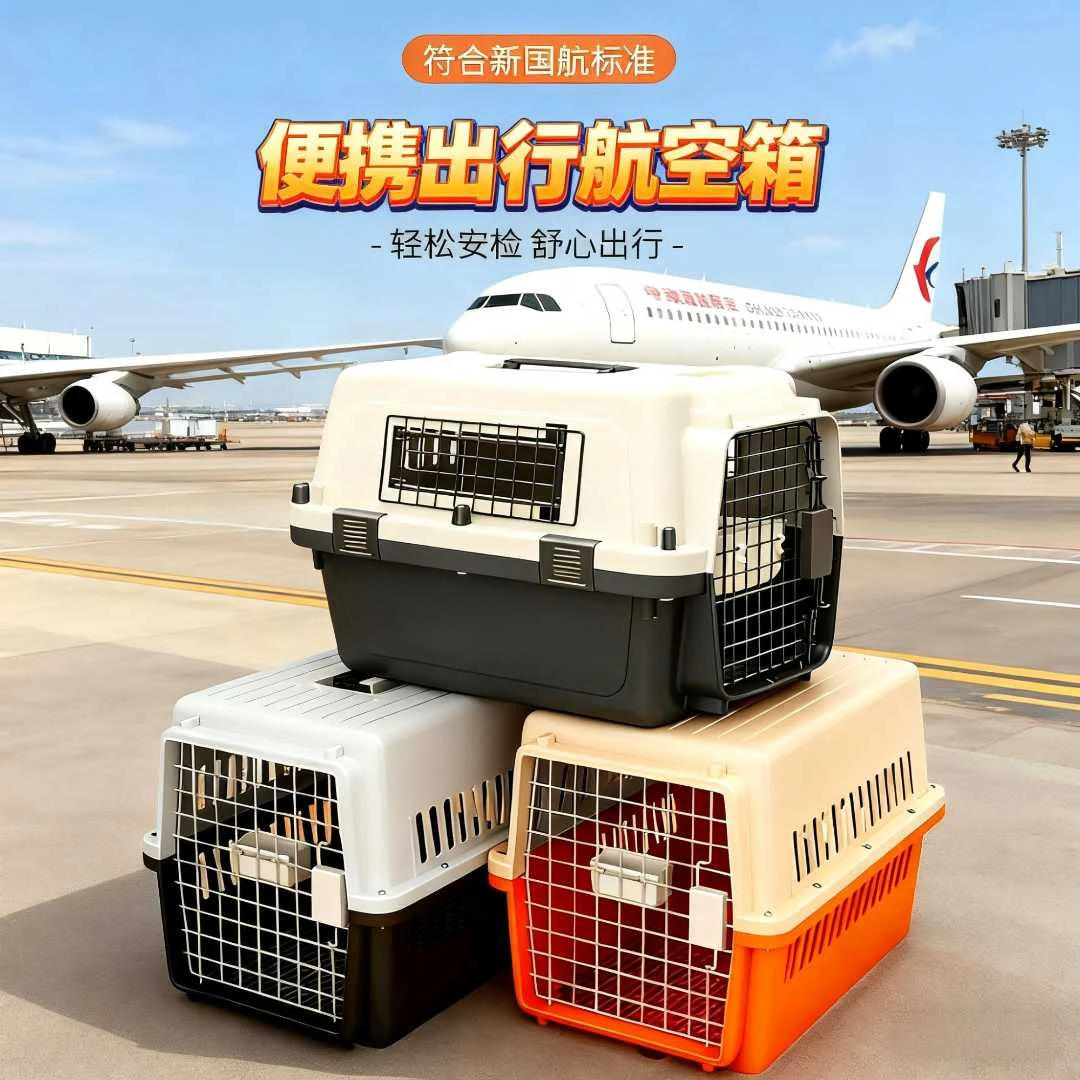 宠物标准托运航空箱符合国际航空运陆运超大猫咪狗狗外出便携笼子