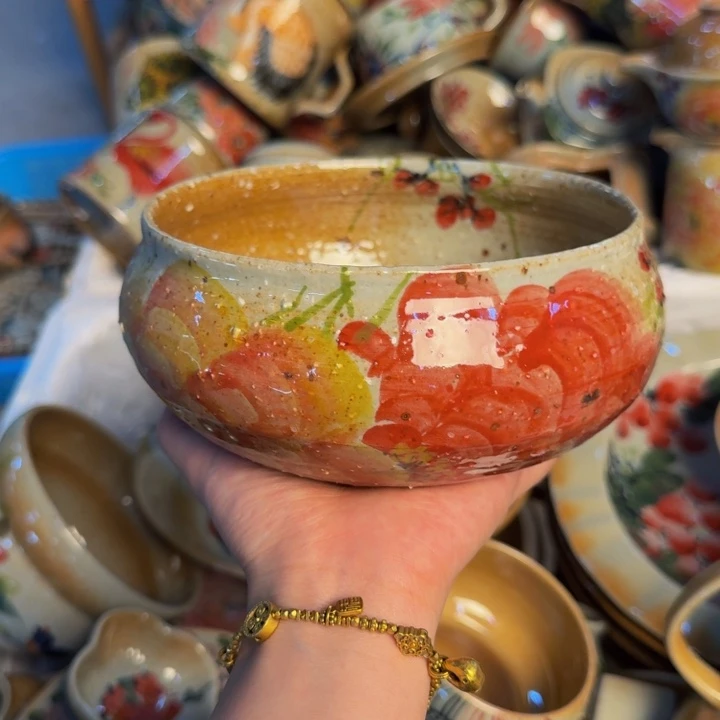 瓷片景德镇陶瓷手工手绘