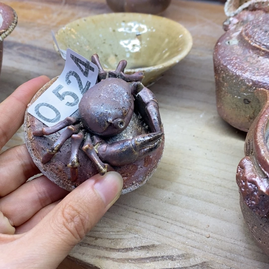 陶园柴烧 精品高货?****?524摆件