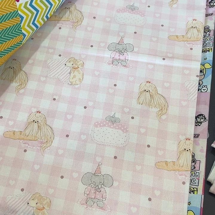 棉七夕福利0.9米价纯棉平布1.1米宽果子布艺块