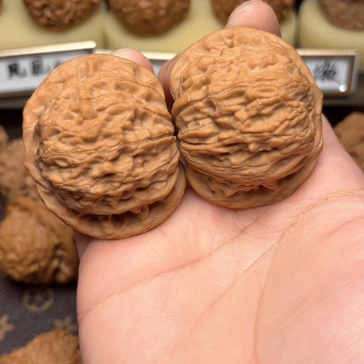把件文玩核桃公字帽46